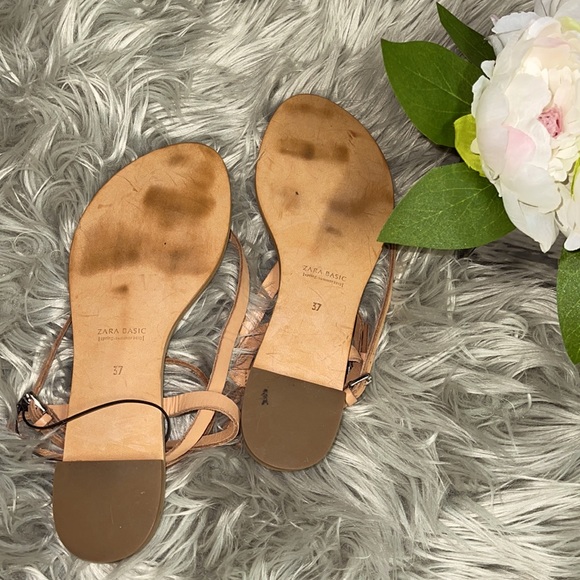 ✨2/20✨ NWOT ZARA Straps Sandals - Picture 4 of 7